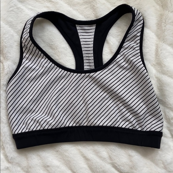 LUCY Women’s Black Racerback Sports Bra Top Size Small - Picture 4 of 6